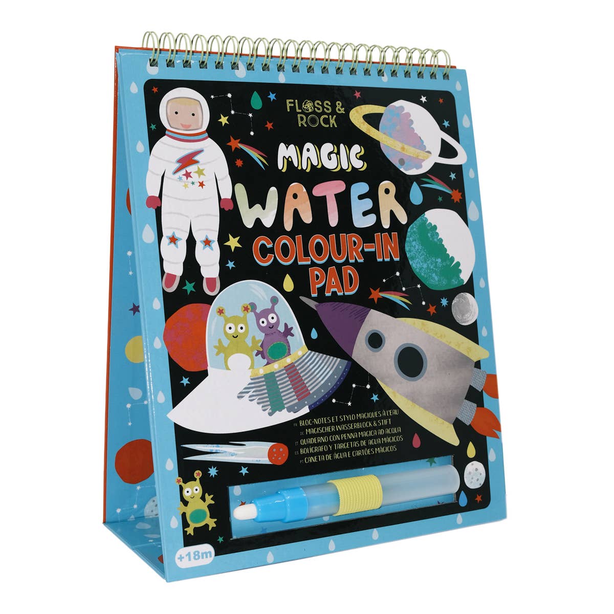 Magic Color Changing Watercard Easel and Pen | Space