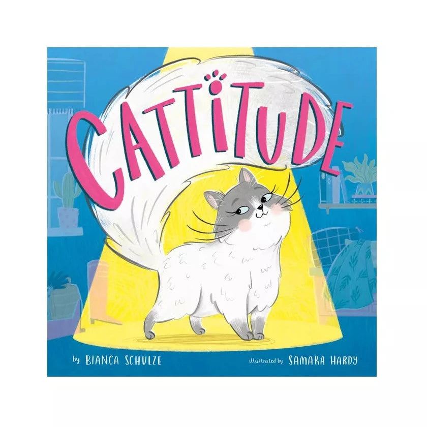 'Cattitude' Hardback Book | by Bianca Schulze