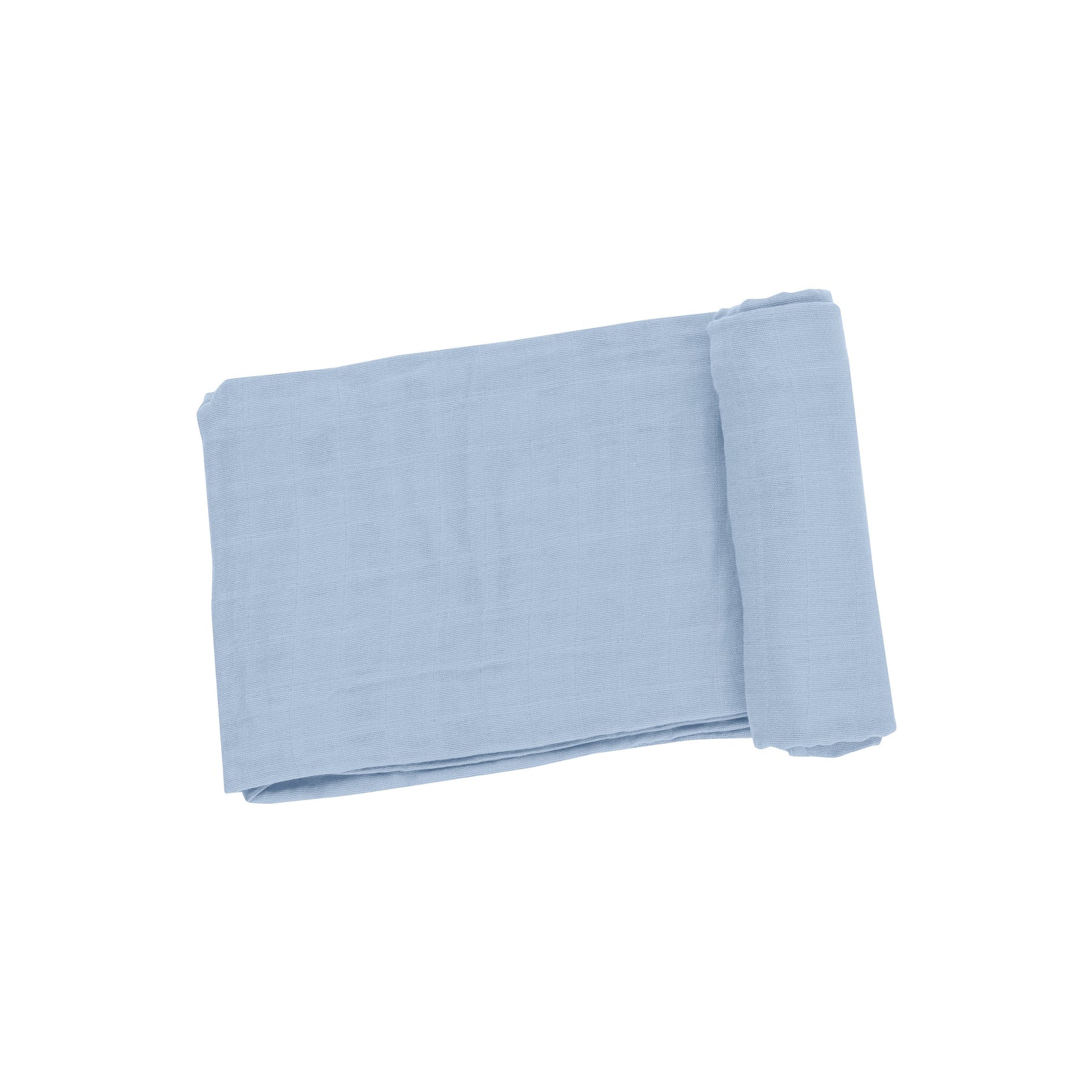Dusty Blue Solid Muslin Swaddle Blanket
