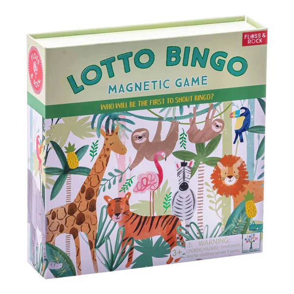 Lotto Bingo Magnetic Game | Jungle