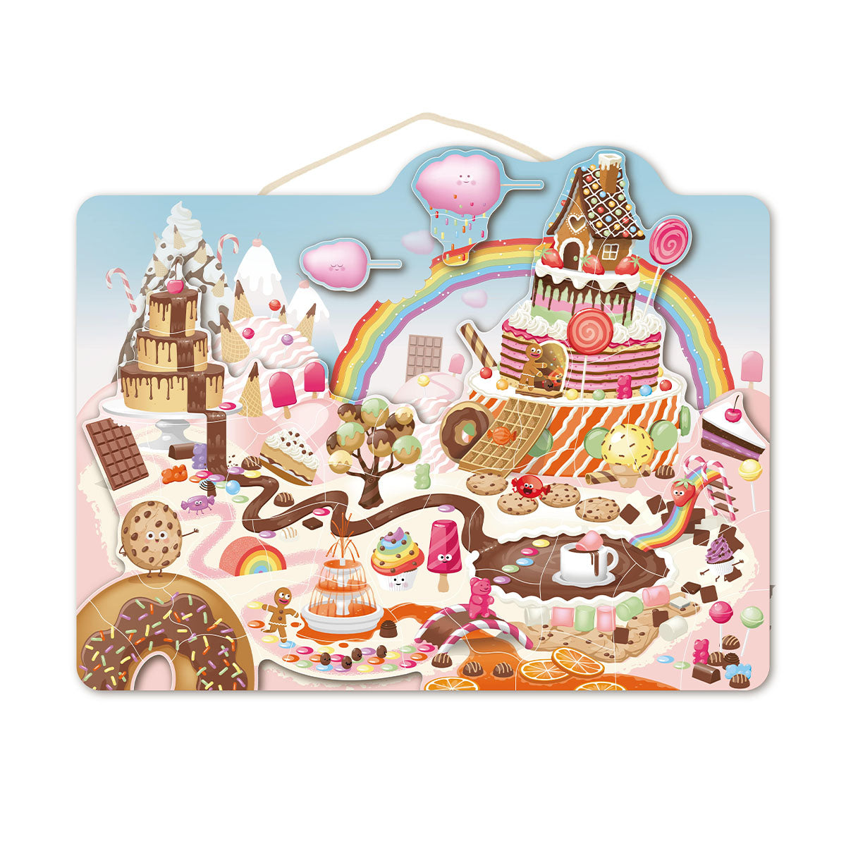 48 Piece Magnetic Puzzle | Candy