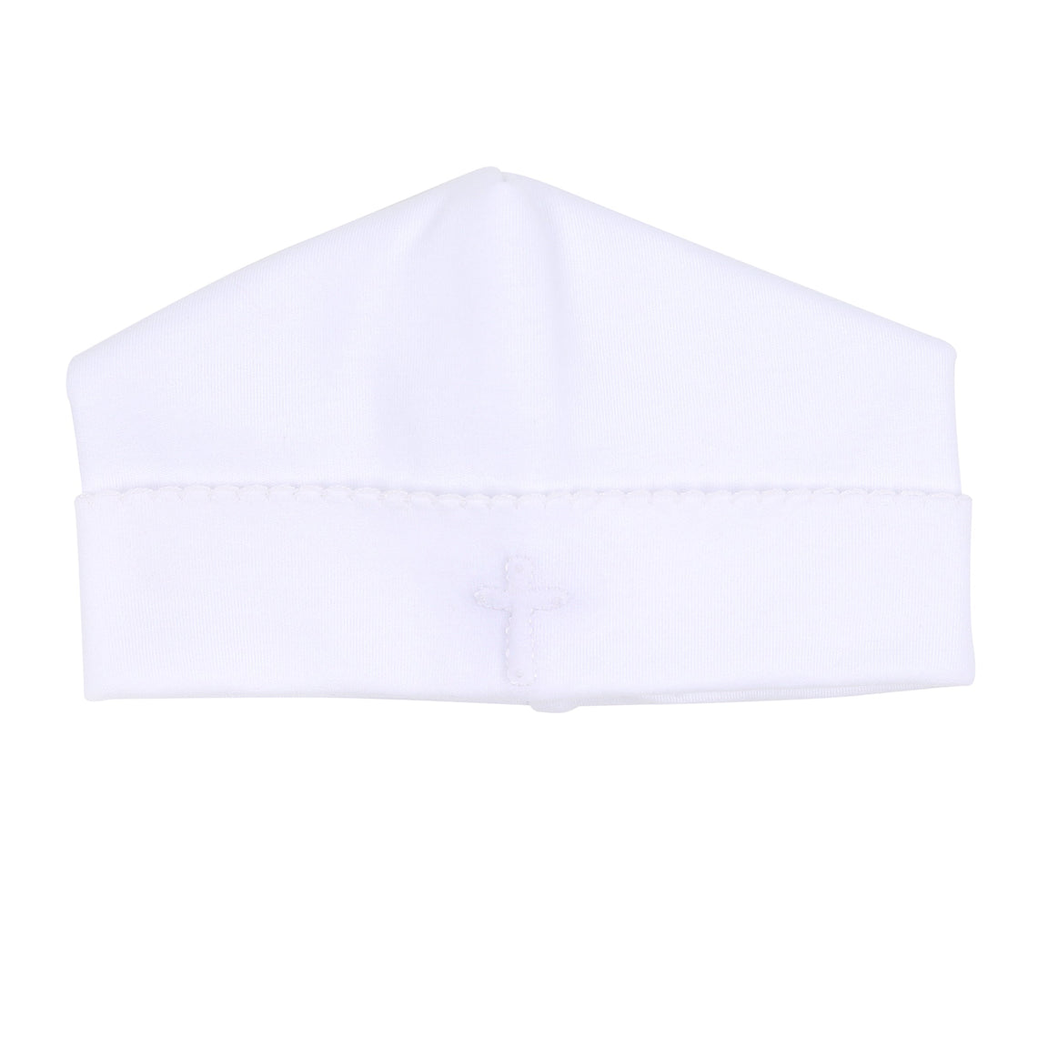 Blessed Embroidered Hat | White