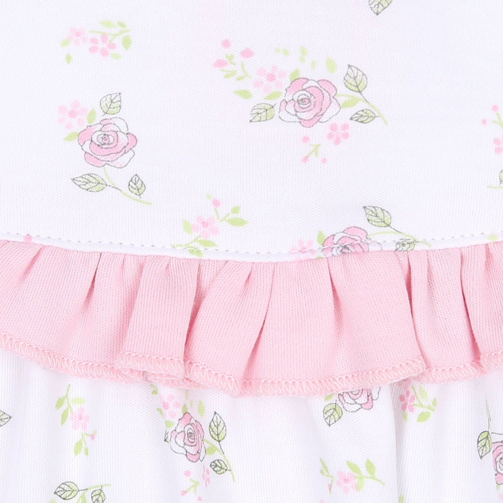 Hope's Rose Spring Print Burp Cloth | Pink