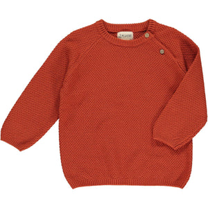 Roan Knit Sweater | Pumpkin Orange