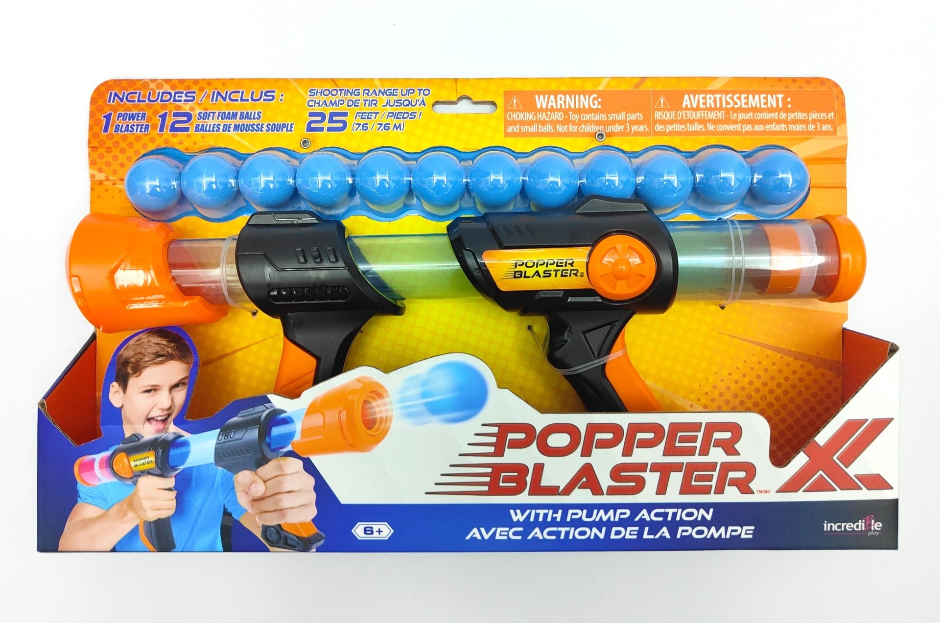 Popper Blasters | Blaster with 12 Balls