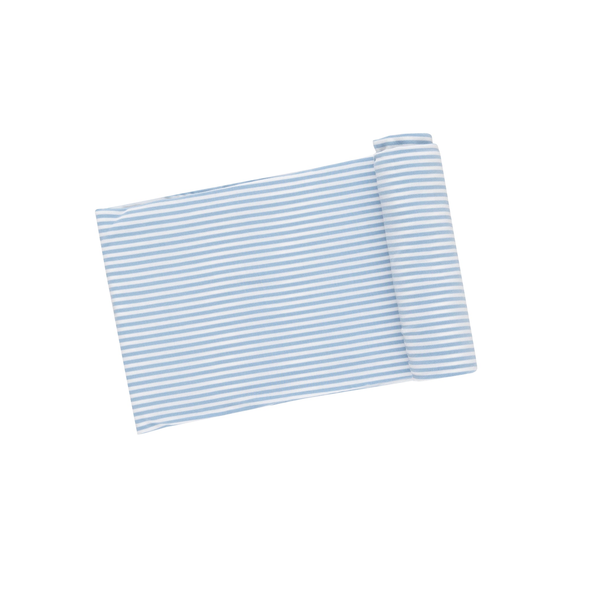 Dream Blue Stripe Bamboo Swaddle Blanket