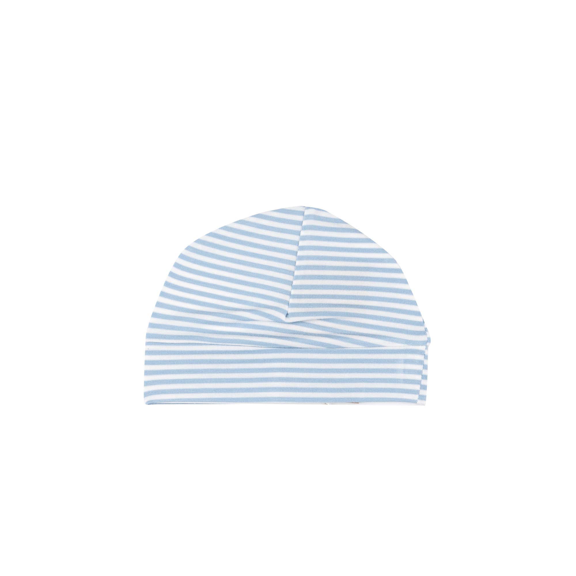 Dream Blue Stripe Bamboo Beanie Hat
