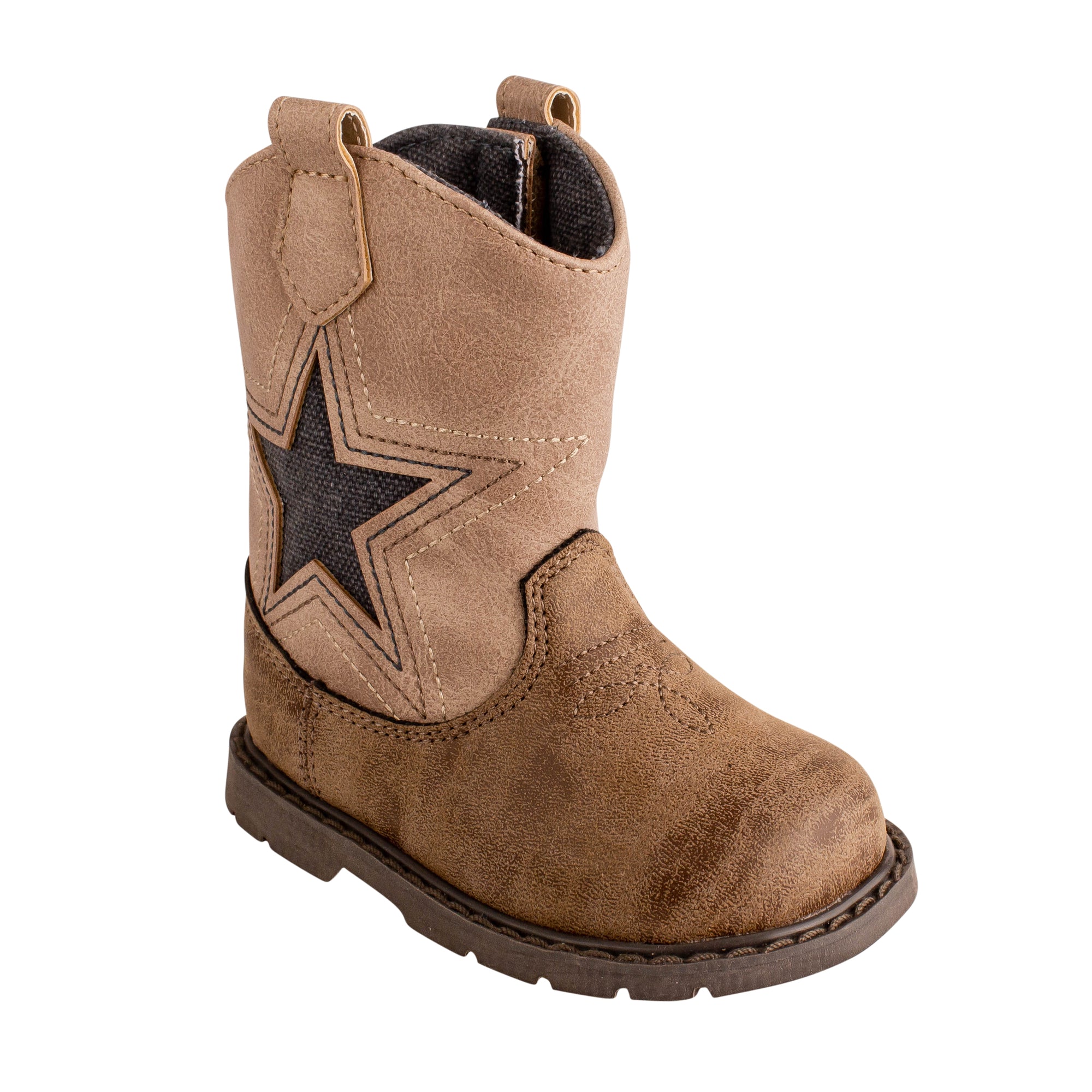 Miller Western Boot | Distressed Brown with Star