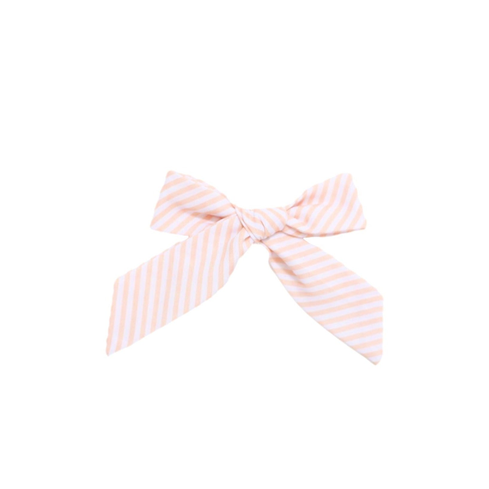 Garden Party | Pink Stripe Bitty Bow