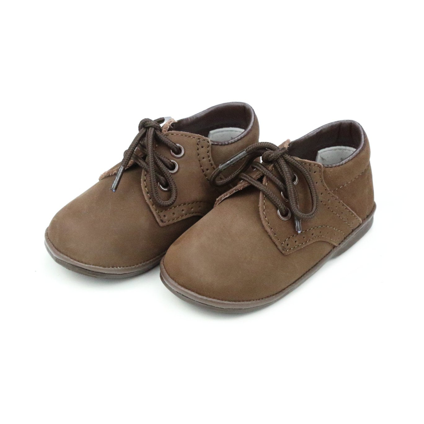 James Leather Lace-Up Shoe | 2157 Nubuck Brown