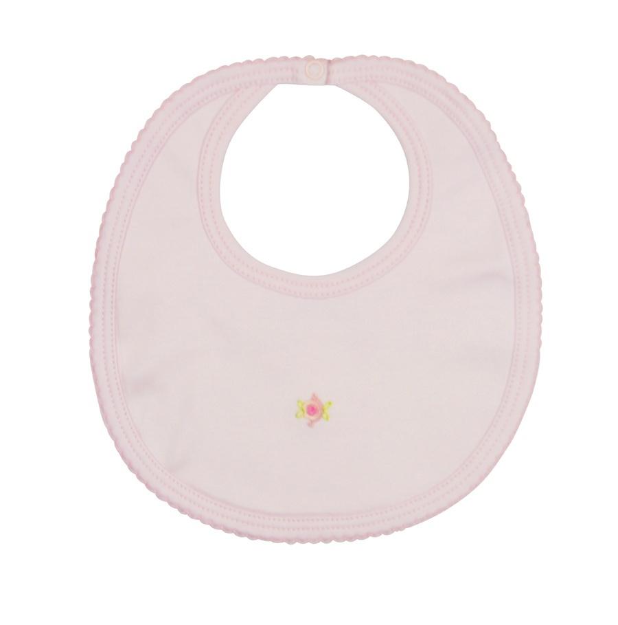 Pink Pima Cotton Bib