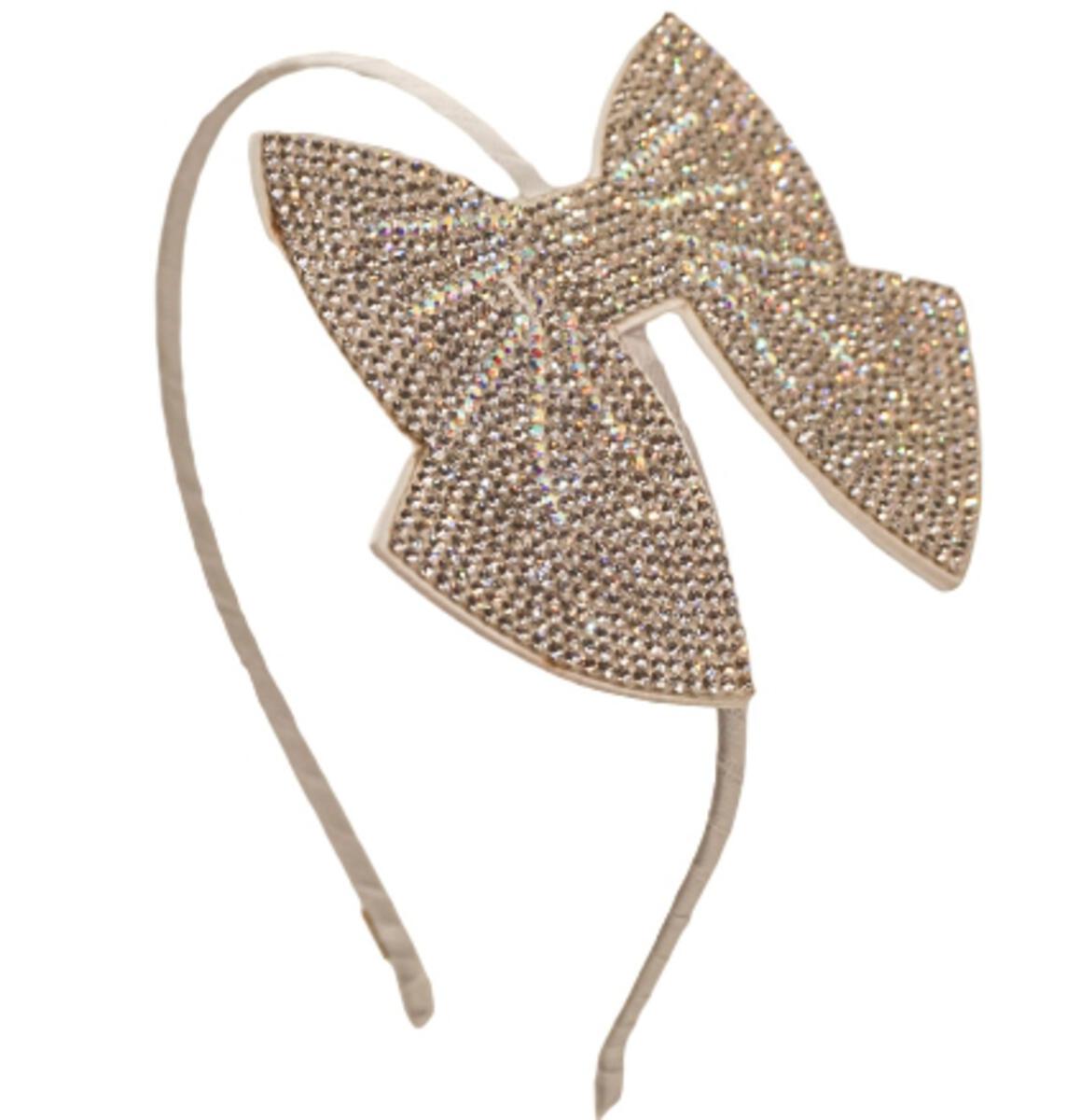 Clear Crystallized Bow Headband