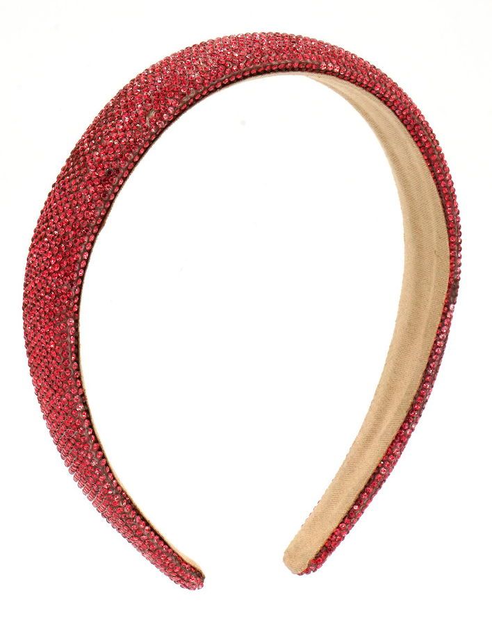 Thin Fully Crystalized Headband | Assorted