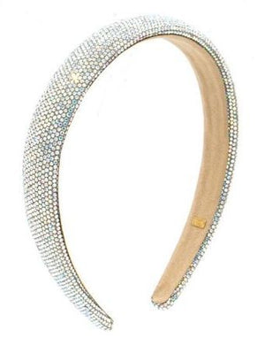 Thin Fully Crystalized Headband | Assorted