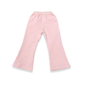 Silver Gem Flare Pants | Pink