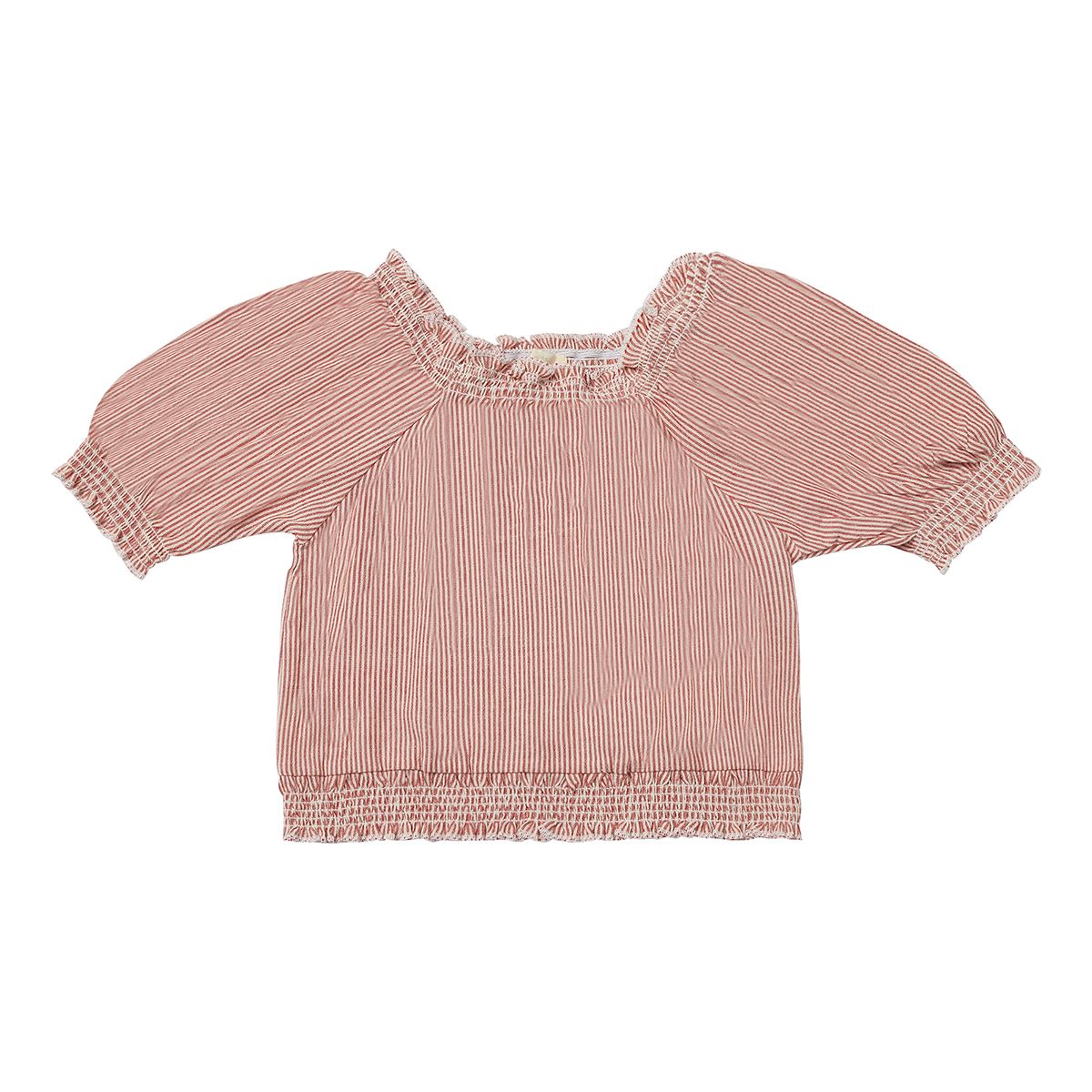 Julie Blouse | Red Stripe