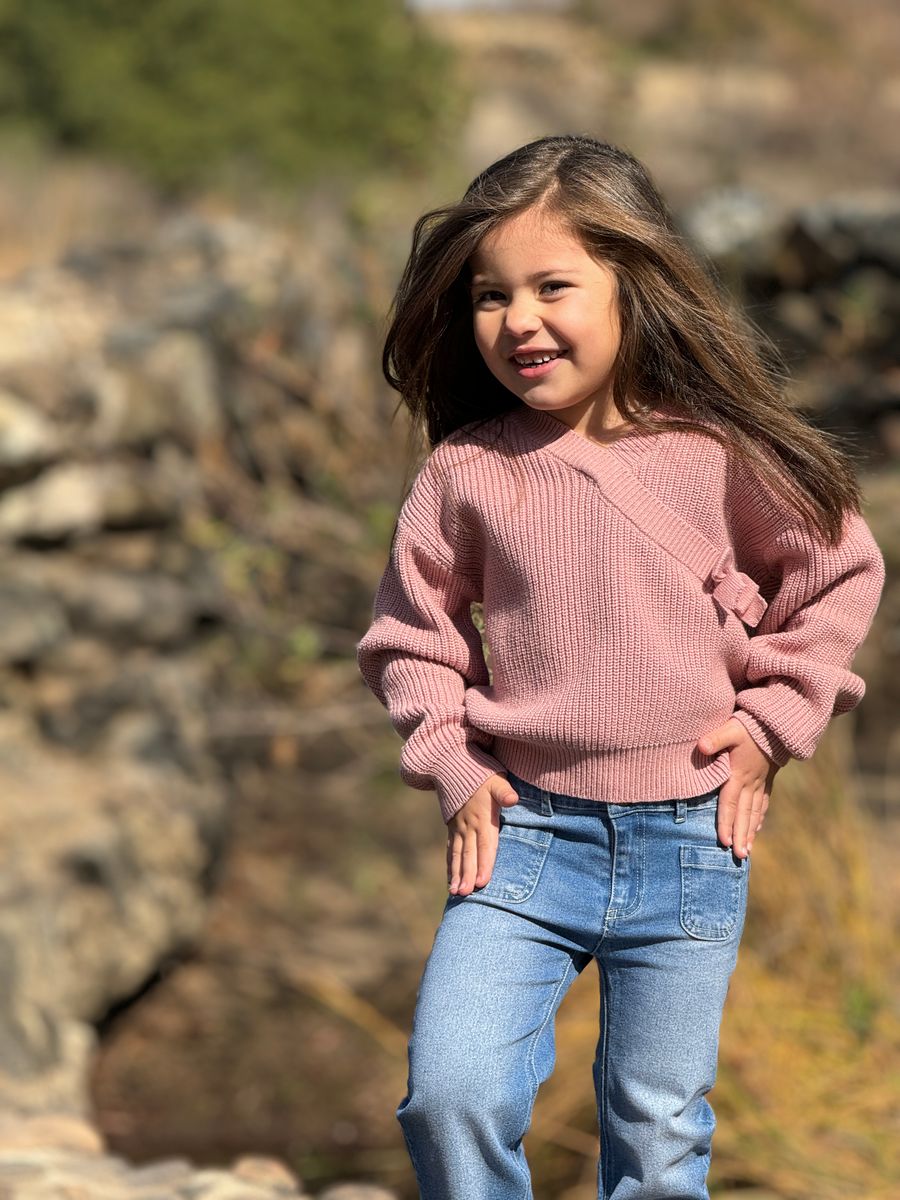 Zoe Sweater | Rose Knit