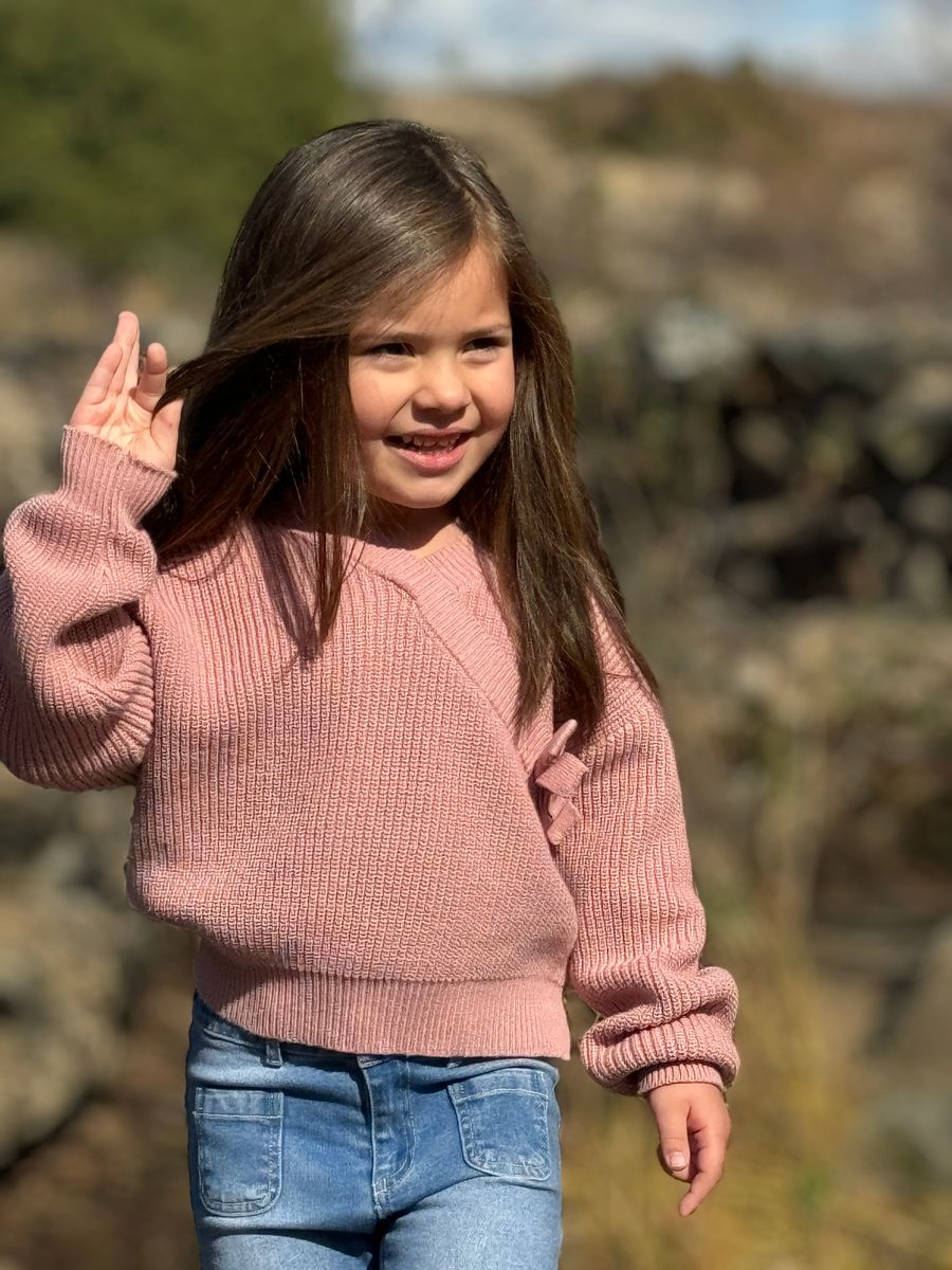 Zoe Sweater | Rose Knit