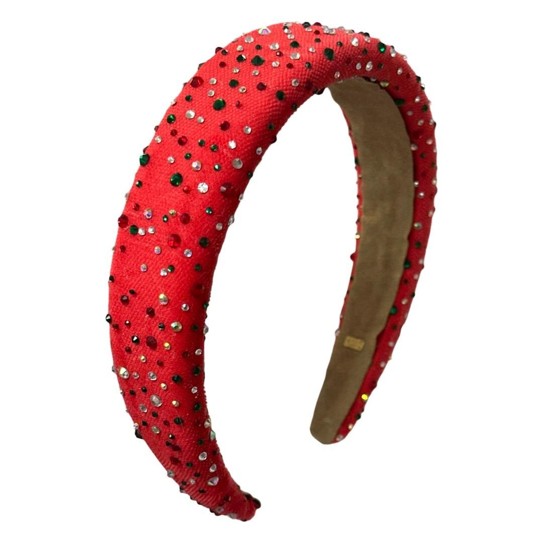 Padded Jewel Tulle Headband | Assorted