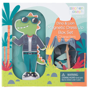 Magnetic Dress-Up Box Set | Dino / Lion