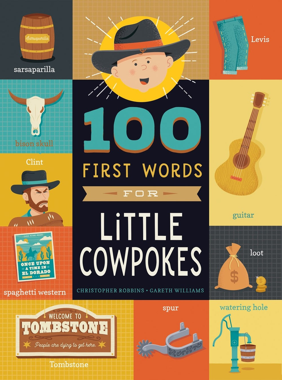 '100 First Words For Little Cowpokes' Board Book | by Christopher Robbins