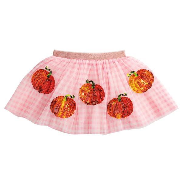 Pumpkin Sequin Tutu Skirt