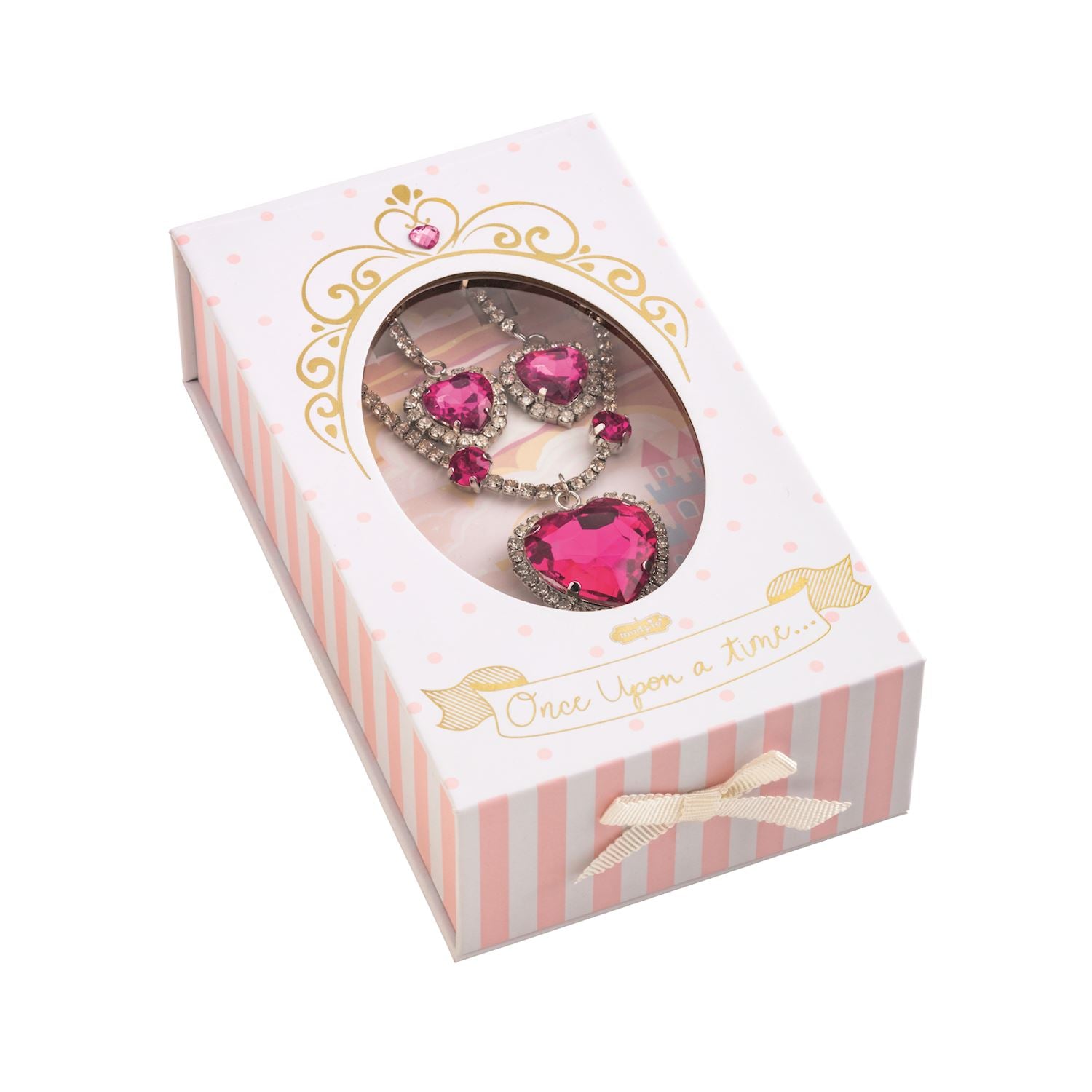 Once Upon A Time Rhinestone Jewelry Set | Pink