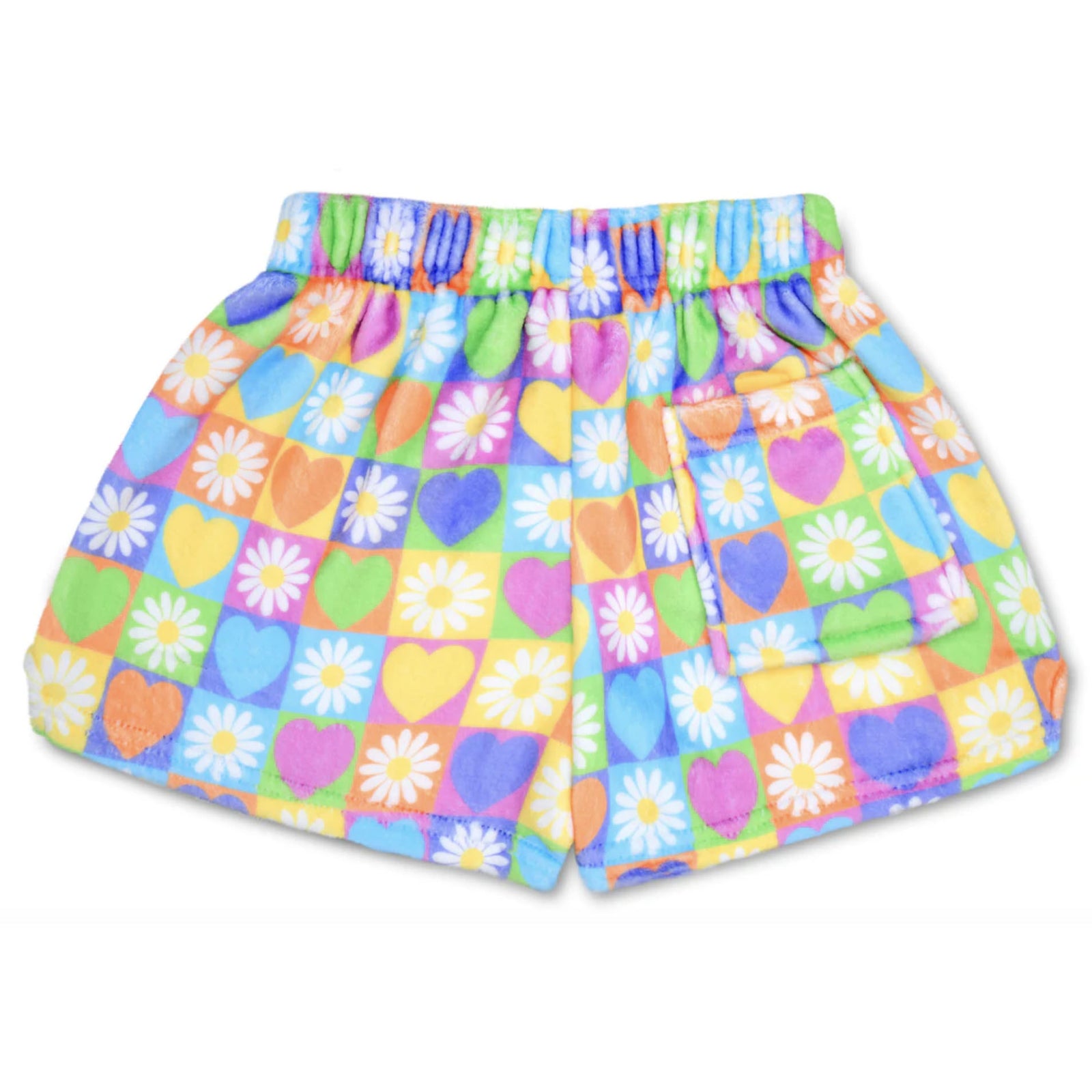 Spring Hearts Plush Shorts