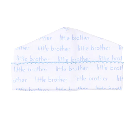 Little Brother Printed Hat | Blue