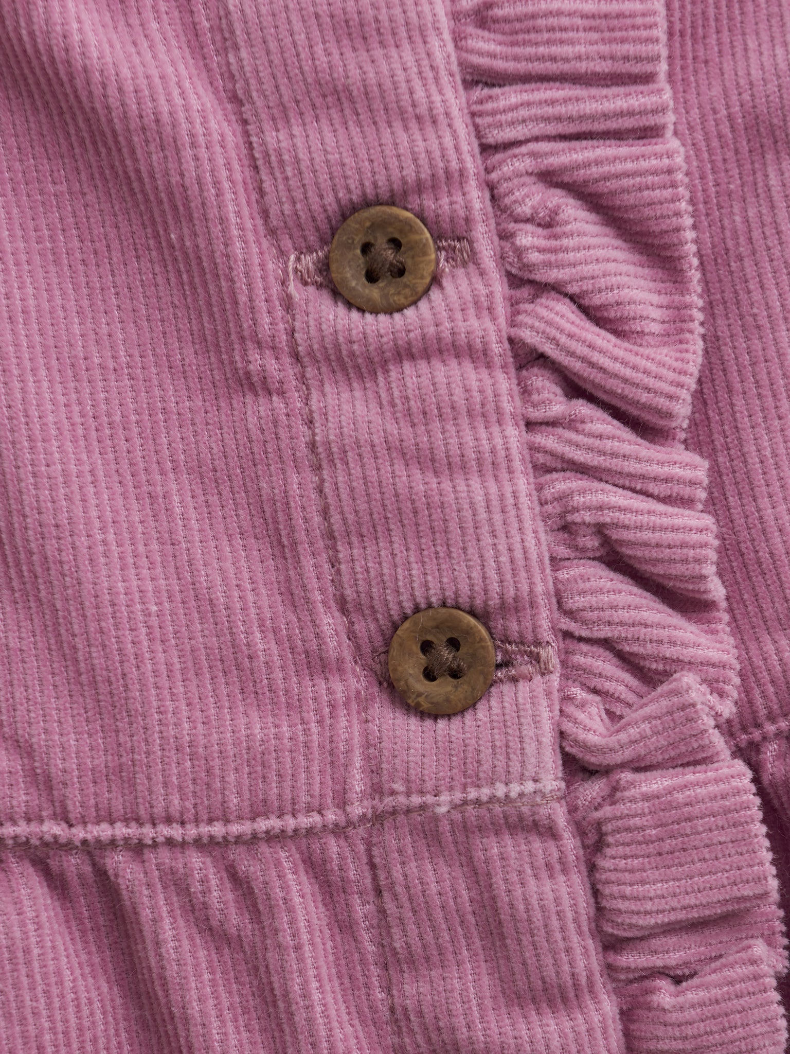 Lined Corduroy Jumper | Mauve Orchid