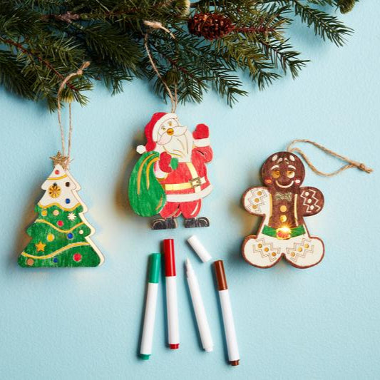 Color-Me Light-Up Ornaments | Assorted