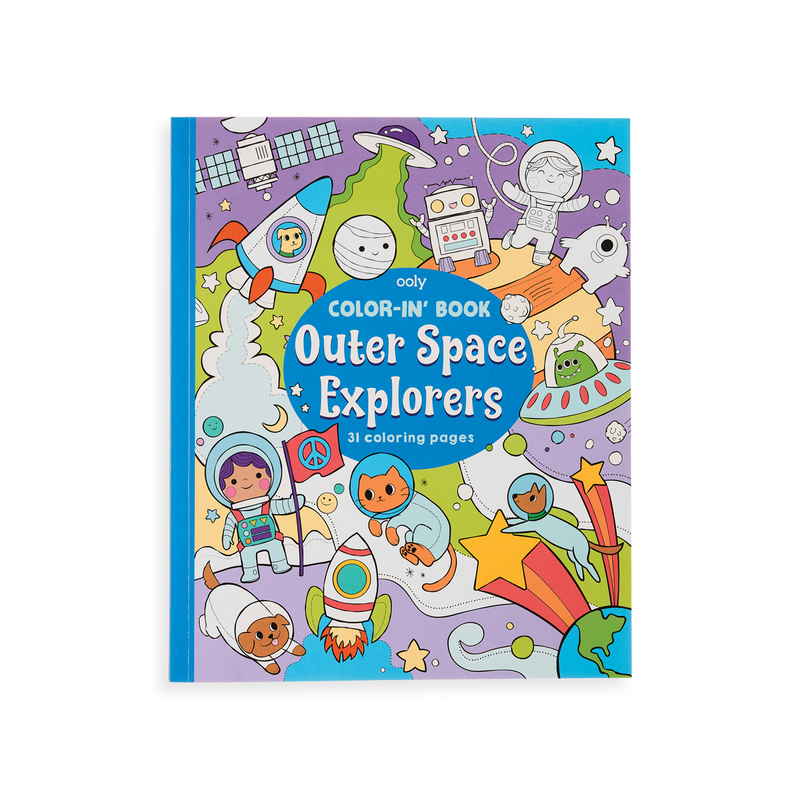Coloring Book | Outer Space Explorers