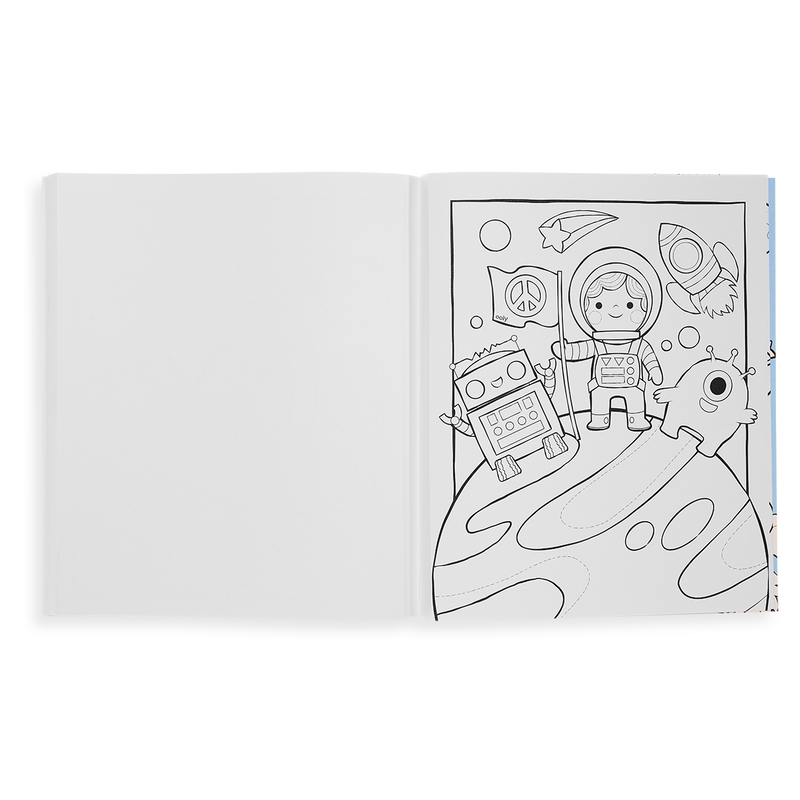 Coloring Book | Outer Space Explorers