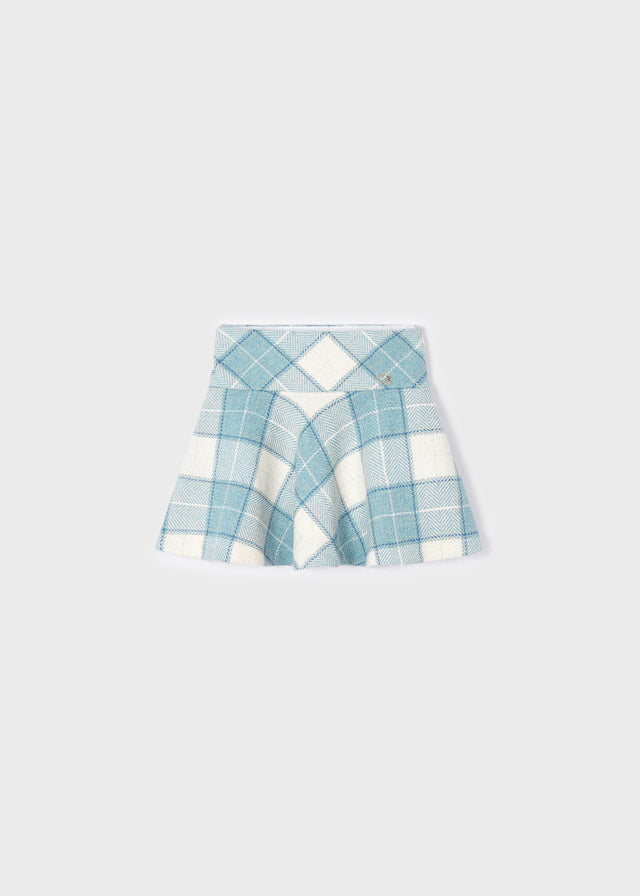 Girls Plaid Twirl Skirt | Bluebell