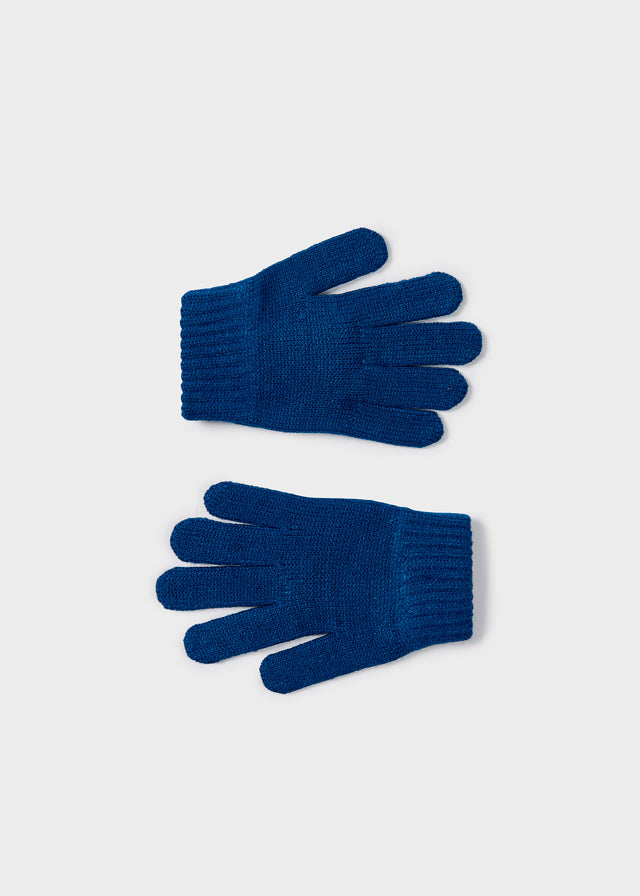 Boys Knit Gloves | Klein Blue