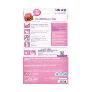 Tattoo Palooza Nail Stickers & Temporary Tattoo | Sweet Shop
