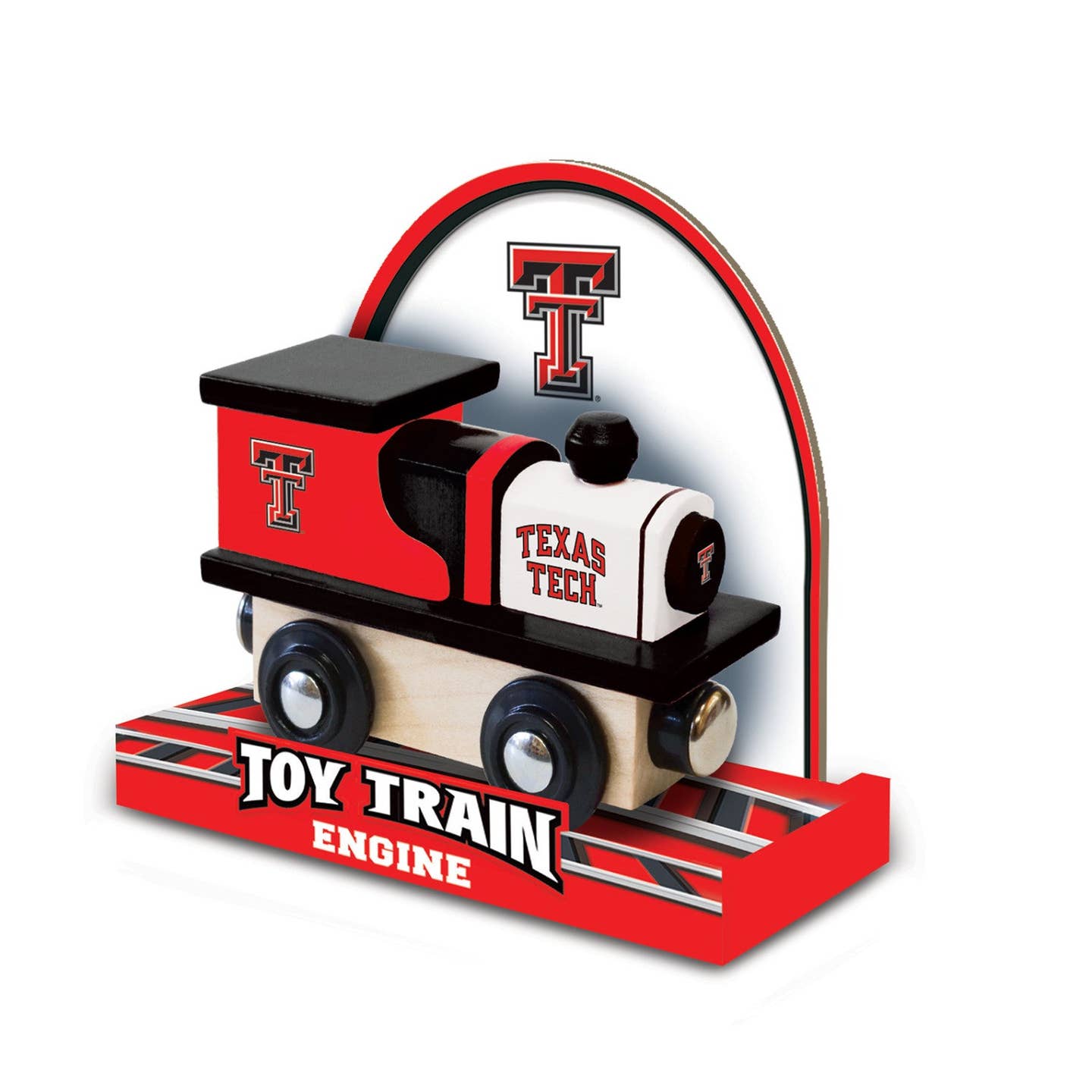 Wooden Toy Train Engine | Texas Tech Red Raiders