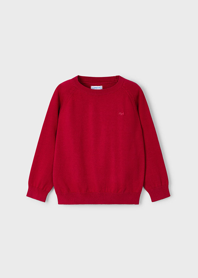 Boys Basic Long Sleeve Sweater | Assorted