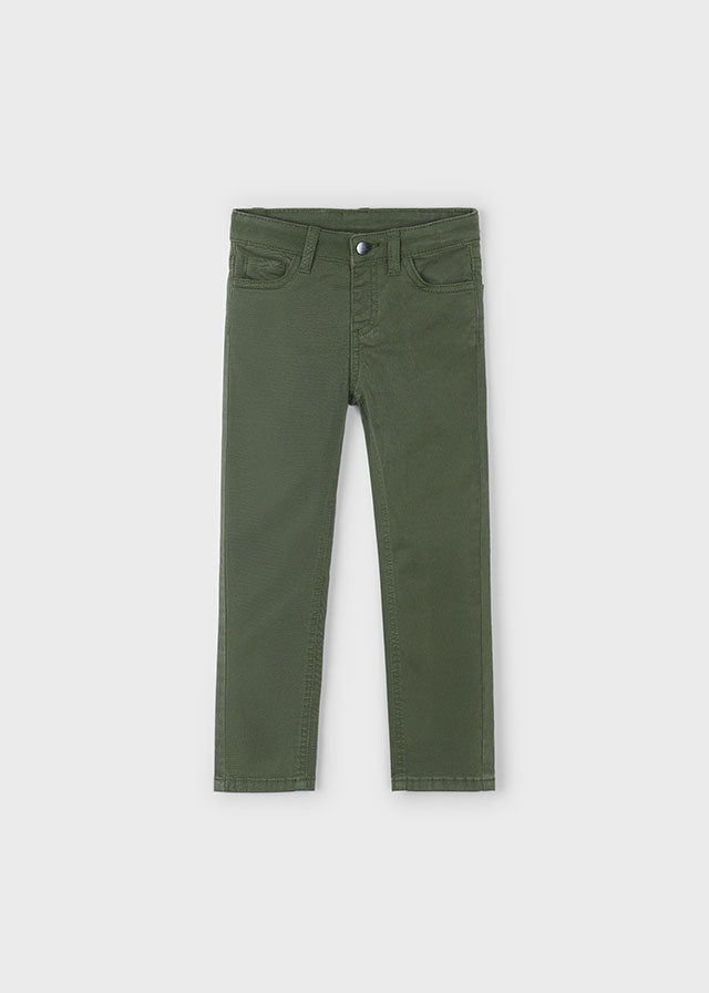Boys 5 Pocket Slim Fit Pants | Assorted
