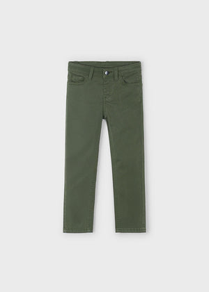 Boys 5 Pocket Slim Fit Pants | Assorted