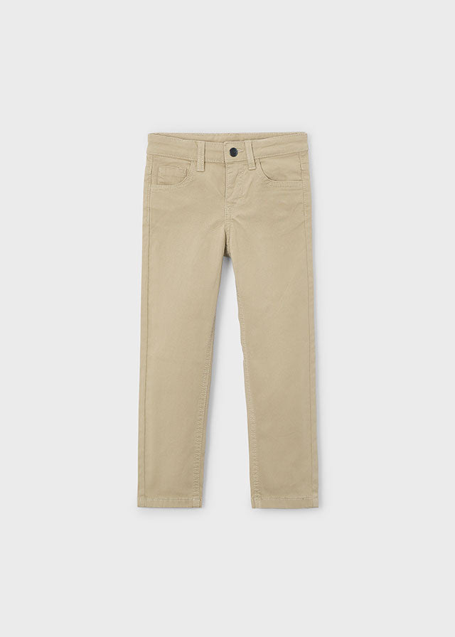 Boys 5 Pocket Slim Fit Pants | Assorted