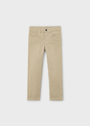 Boys 5 Pocket Slim Fit Pants | Assorted