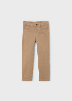 Boys 5 Pocket Slim Fit Pants | Assorted