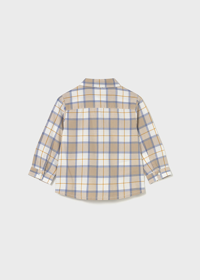 Boys Long Sleeve Checkered Shirt | Cereal
