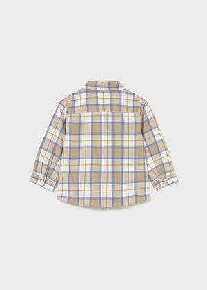Boys Long Sleeve Checkered Shirt | Cereal