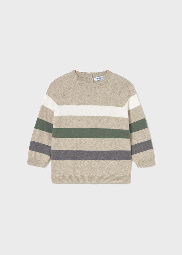 Boys Colorblock Knit Sweater | Chai