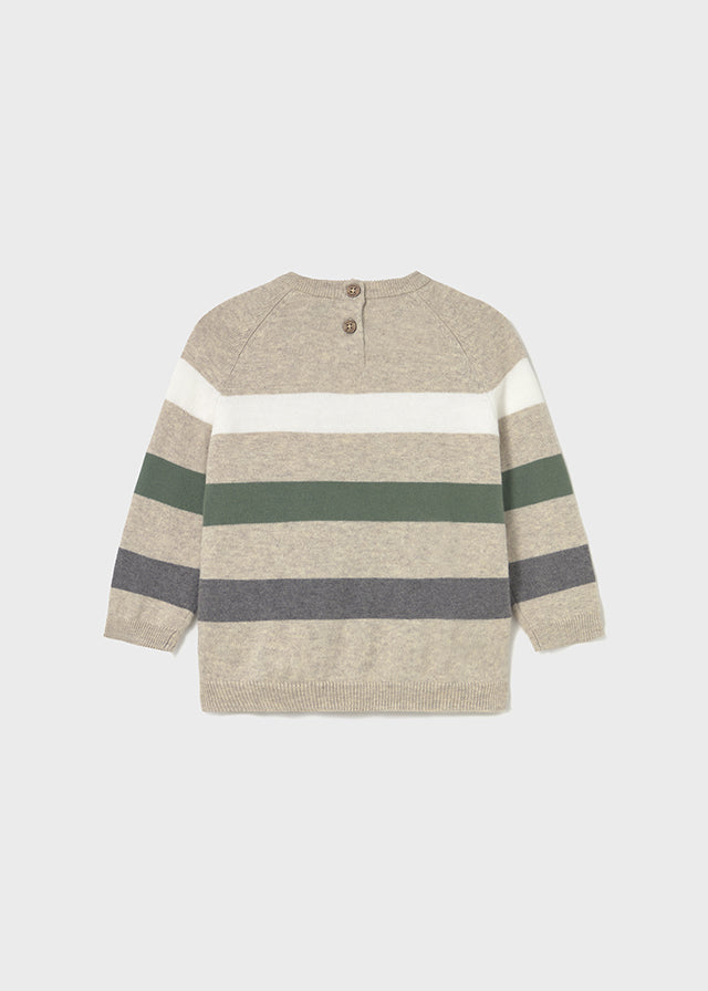 Boys Colorblock Knit Sweater | Chai