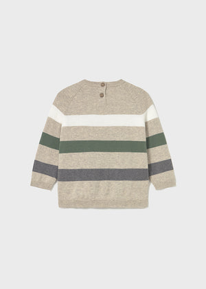 Boys Colorblock Knit Sweater | Chai