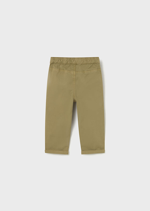 Boys Twill Pocket Pant | Camel