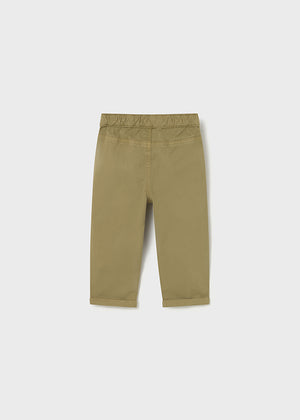 Boys Twill Pocket Pant | Camel